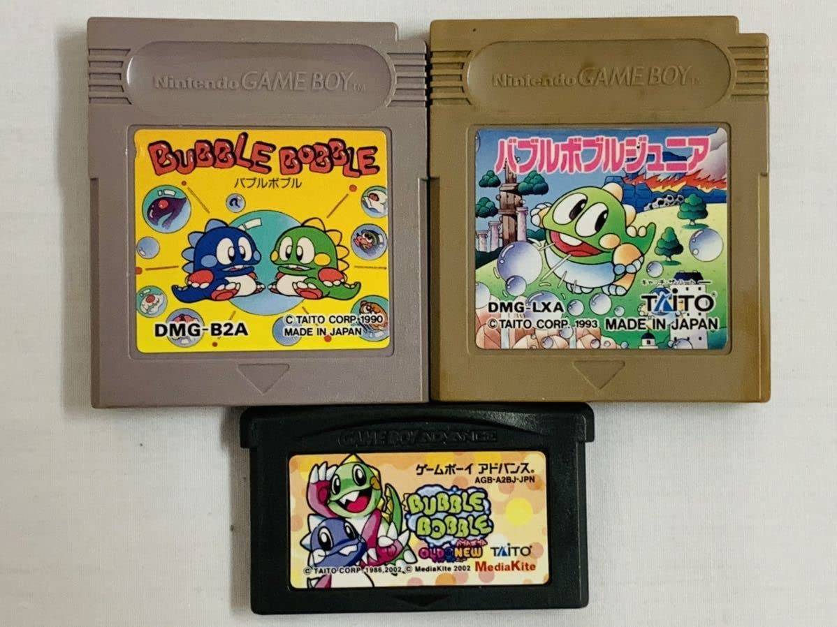 Amazon.co.jp: GB/GBA バブルボブル&ジュニア&OLD&NEW ゲームボーイ