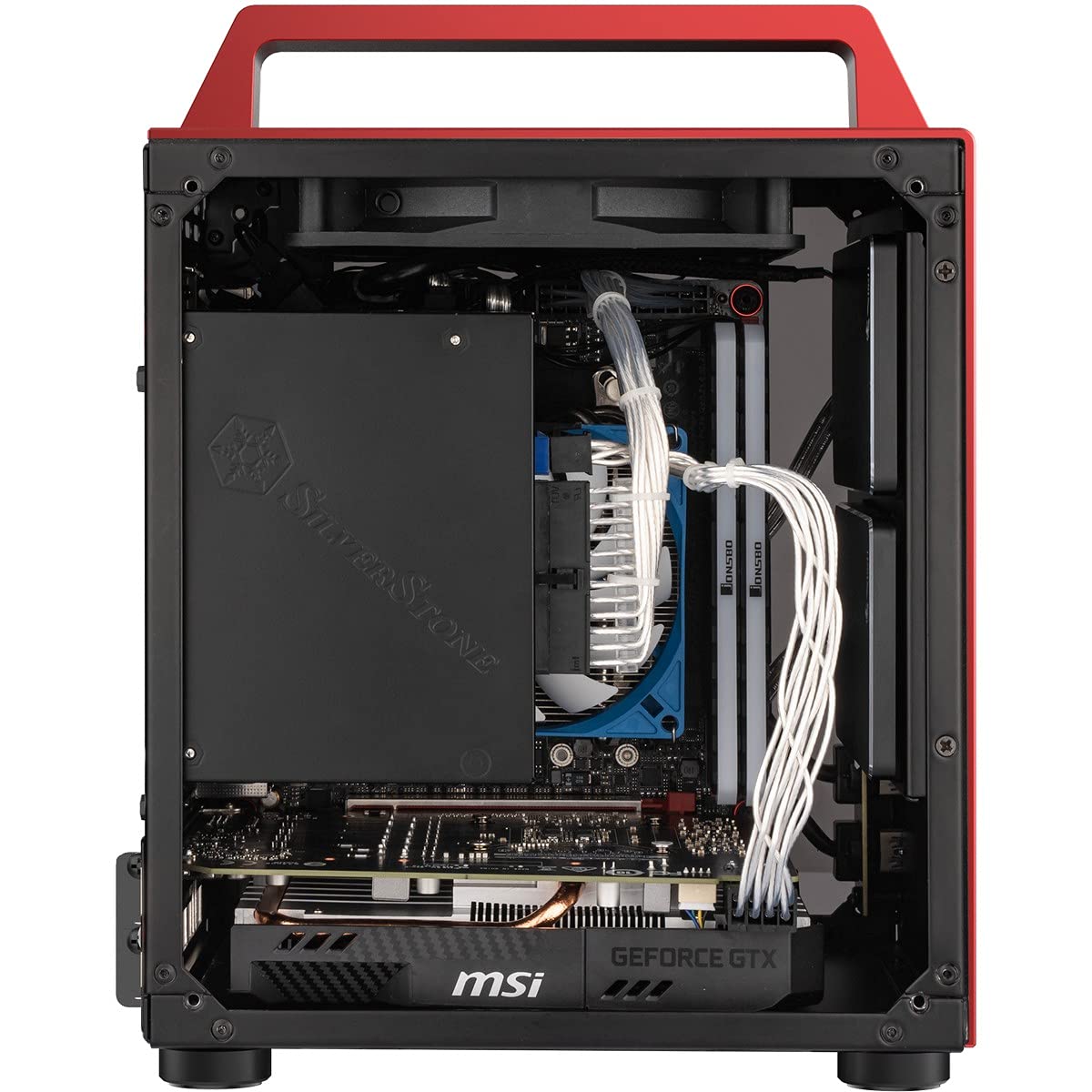 Amazon | JONSBO 側面ガラスパネルのアルミニウムMini-ITX PCケース T8