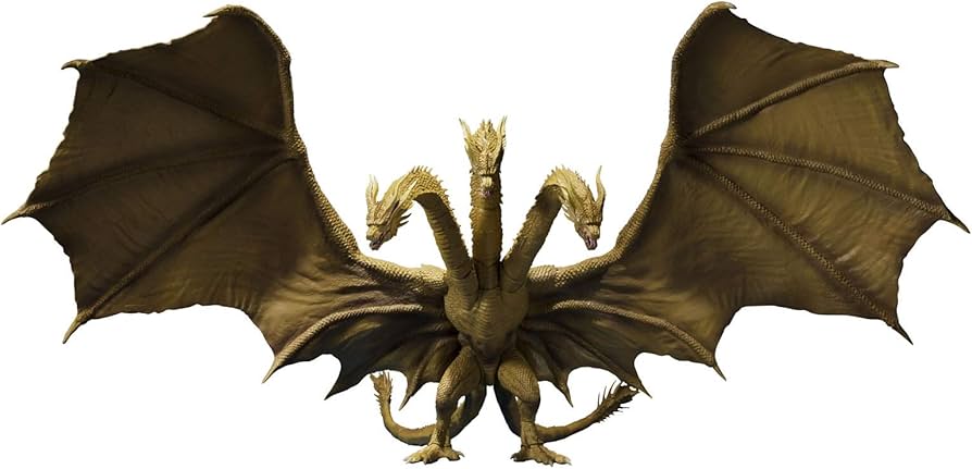 Amazon.com: TAMASHII NATIONS Bandai S.H. MonsterArts King Ghidorah