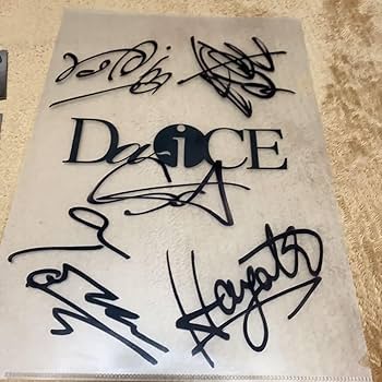 Amazon.co.jp: da-ice 直筆サイン クリアファイル : おもちゃ