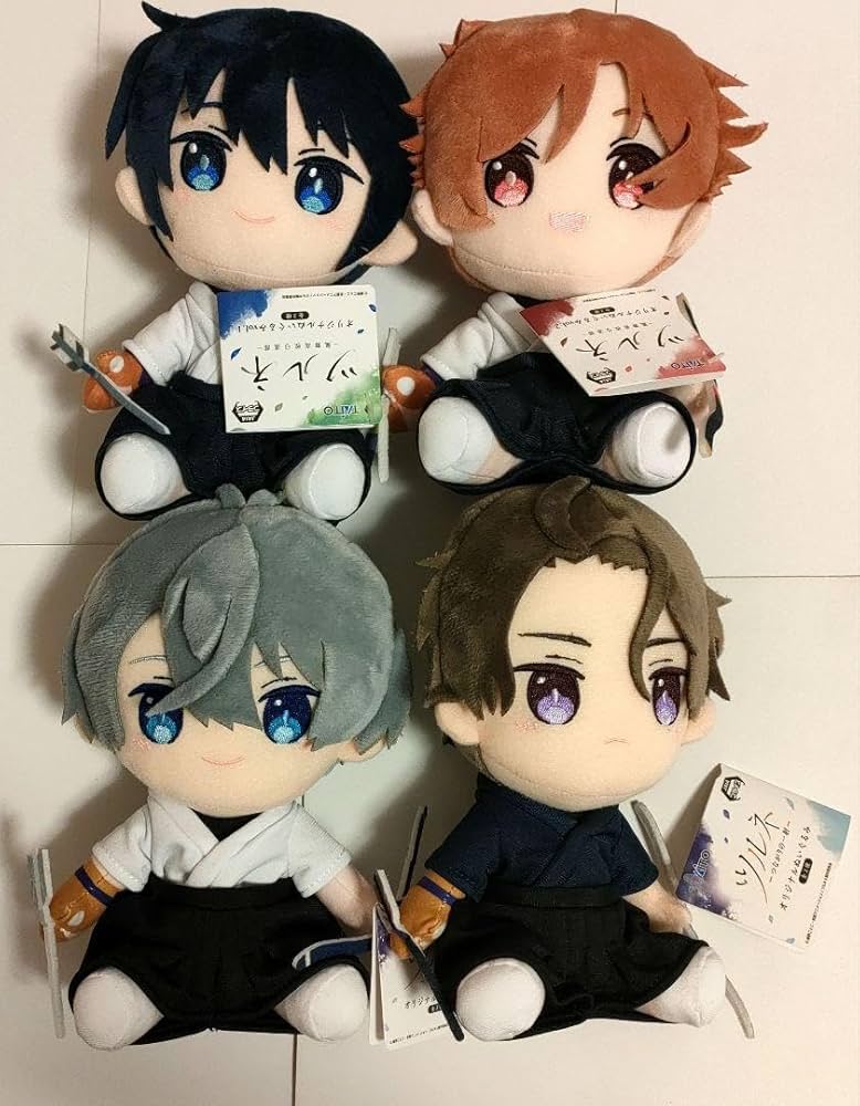 Amazon.co.jp: ツルネ オリジナルぬいぐるみ 竹早静弥 如月七緒 二階堂