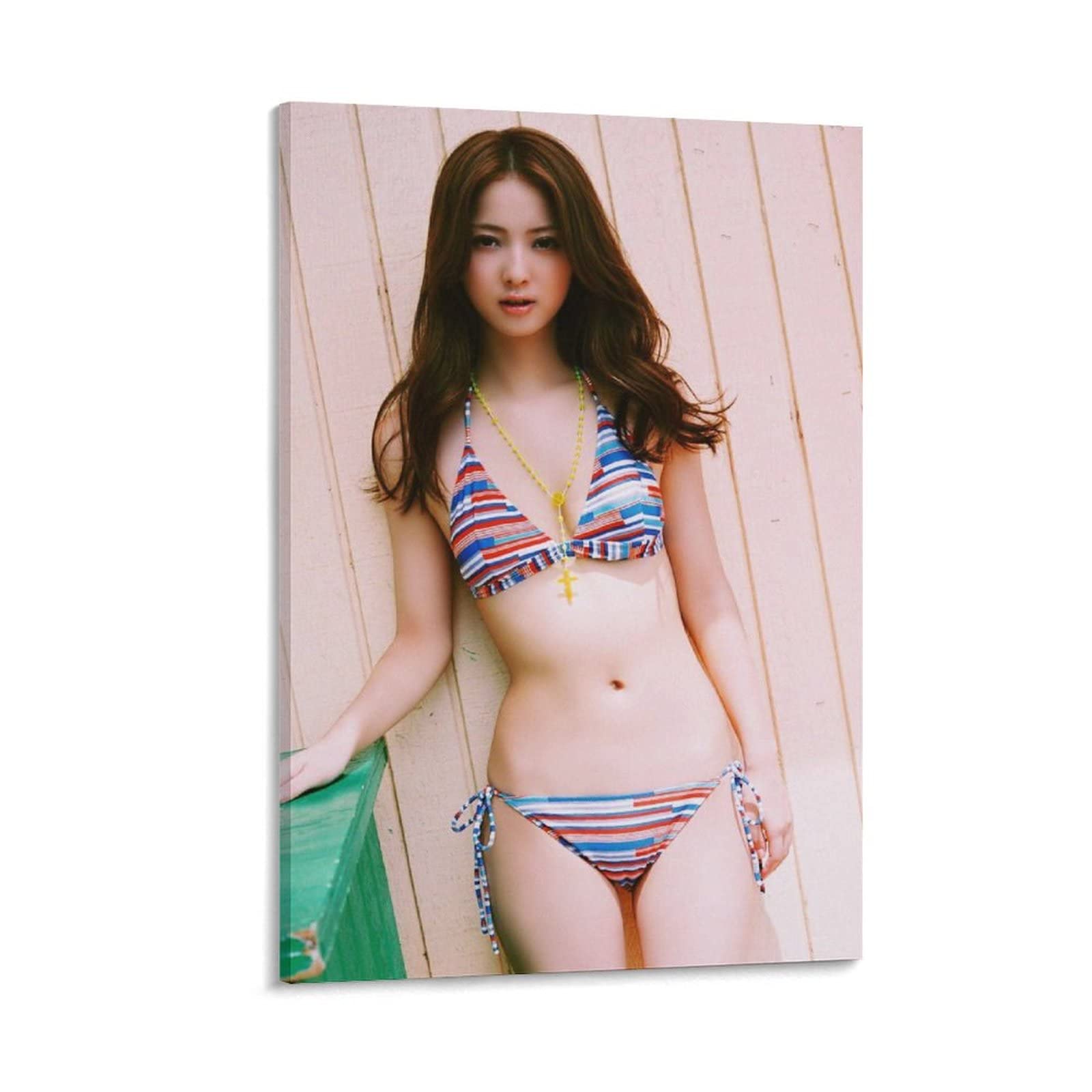 Amazon.co.jp: 佐々木 希女神水着ポスターアートパネル寝室の飾り