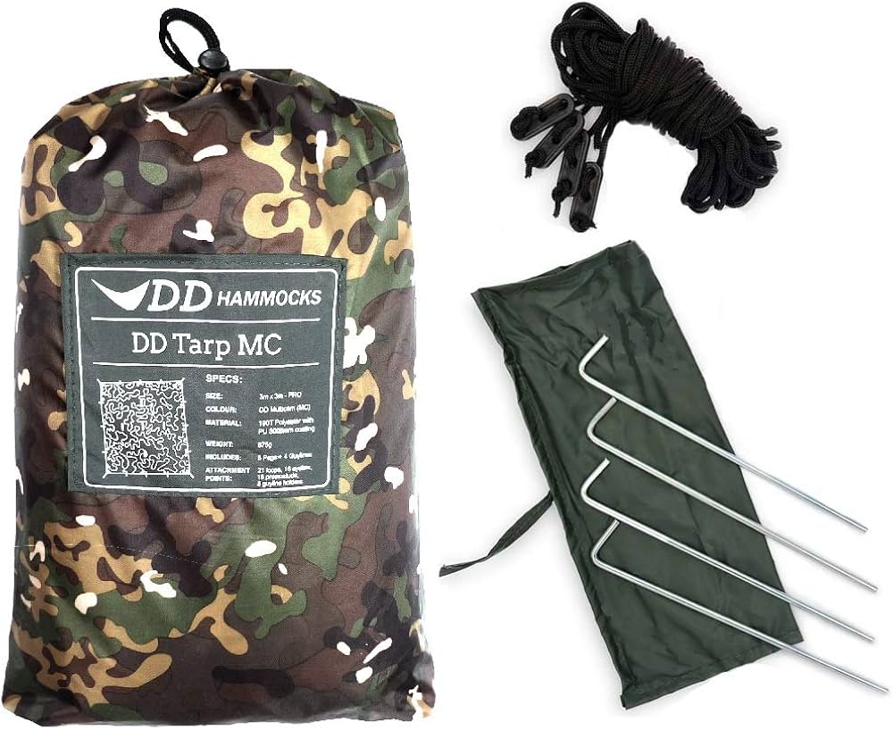 Amazon | DD Hammocks DD タープ 3×3 PRO (MC）日本正規品 | DD