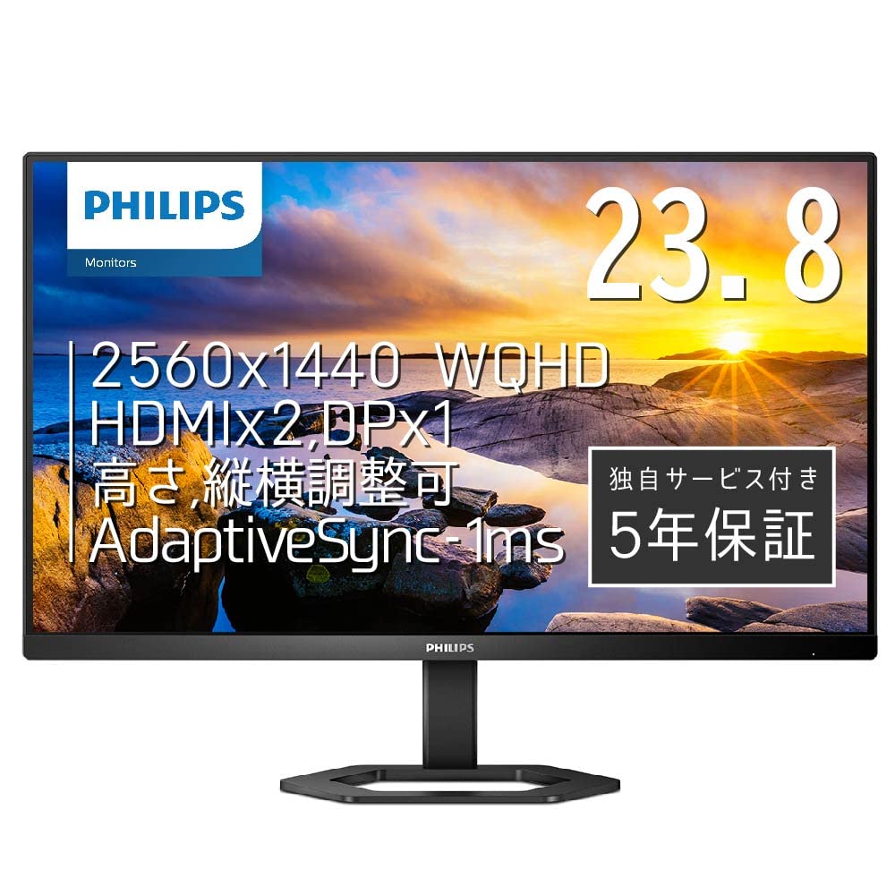 たさん専用 動作品 2面 24インチ PHILIPS デュアルディスプレイ たさん