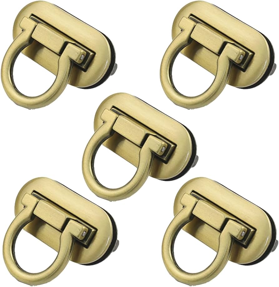 Amazon.co.jp: AllBright バッグ用留め具 金具 ハンドメイド レザー