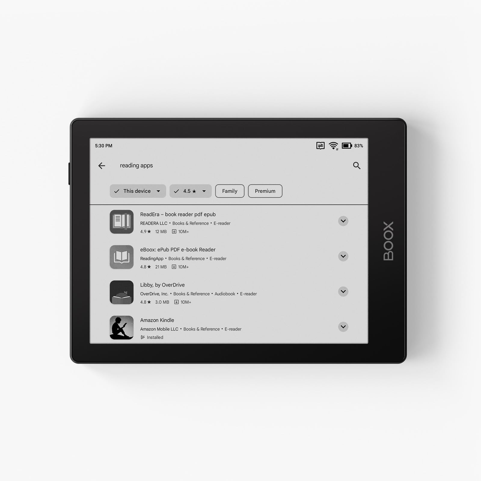 Amazon.co.jp: BOOX Go 6 電子ペーパーリーダー 6インチ フロント