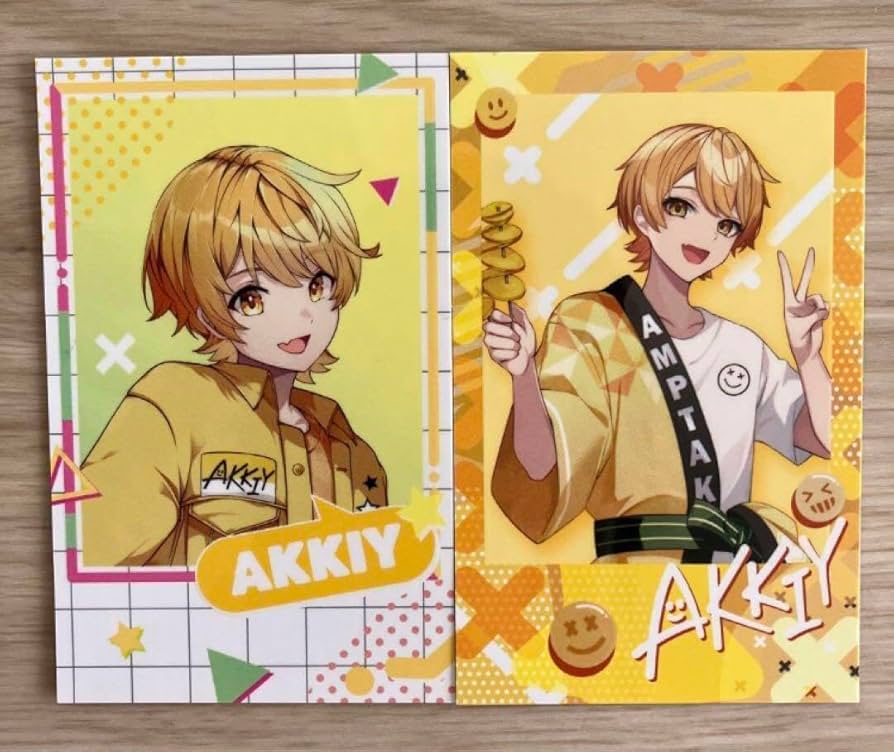 Amazon.co.jp: あっきぃ アンプタックカラーズ ランダムフォトカード
