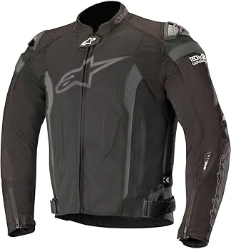 Amazon | [アルパインスターズ] バイクジャケット ブラック/ブラック