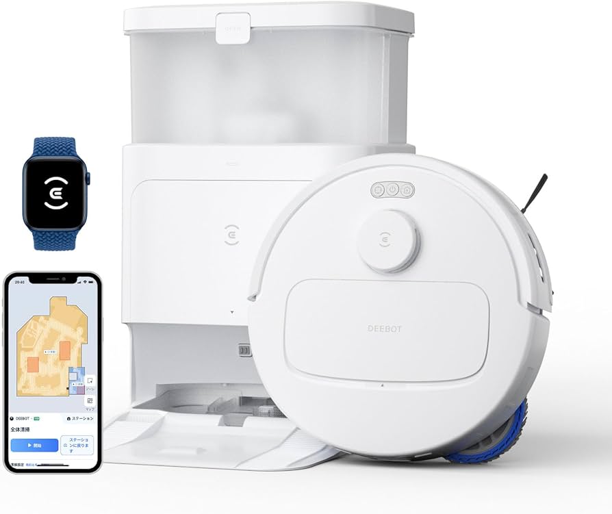 Amazon.co.jp: ECOVACS DEEBOT N30 Pro OMNI Robotic Vacuum Cleaner