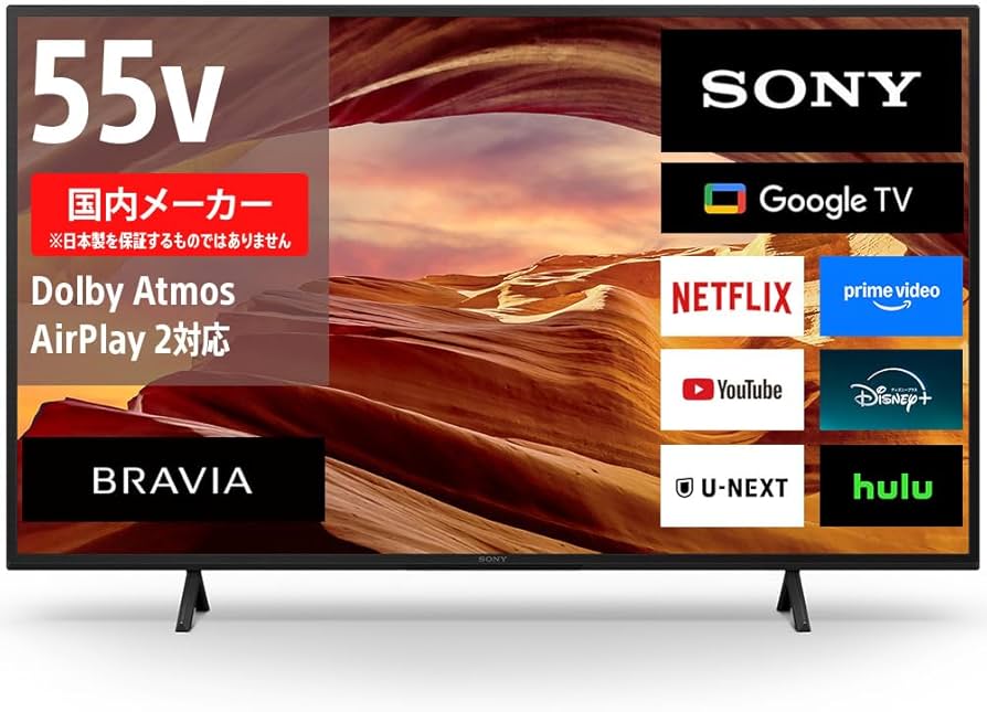 Amazon.co.jp: Sony 55V 4K X75WL Series LCD TV Bravia KJ-55X75WL