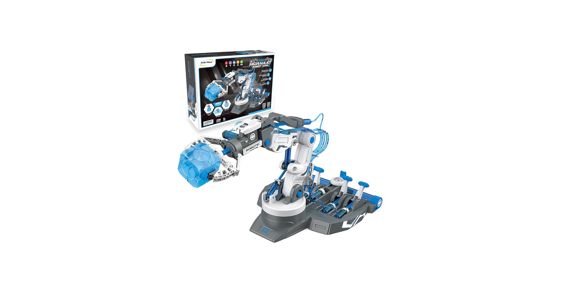 Amazon.co.jp: Jade Hare ステムトイ ロボットアーム ロボットキット