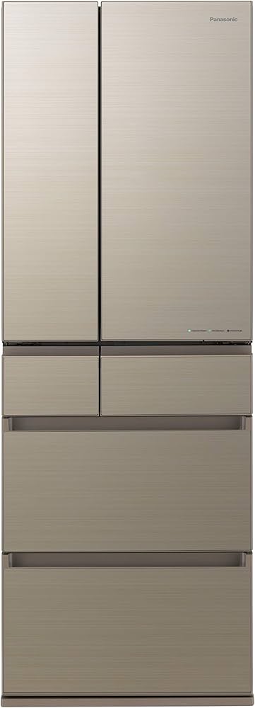 Amazon | パナソニック 冷蔵庫 幅65cm 500L アルベロゴールド NR