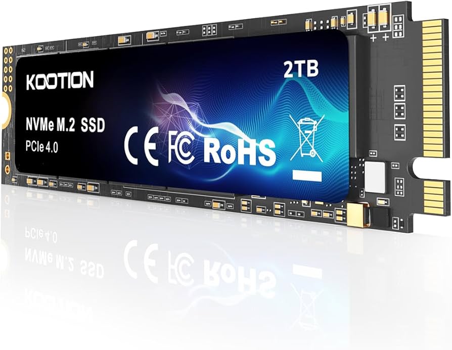 Amazon.com: KOOTION 2TB NVMe Internal SSD PCIe 4.0, M.2 2280 NVMe