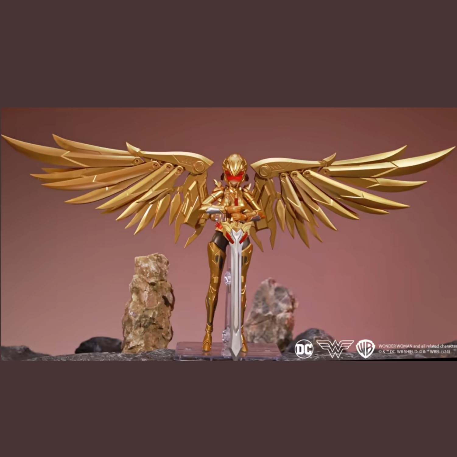 Amazon | 将魂姫 MS GENERAL＆DC ワンダーウーマンゴールド鎧 戦甲 素