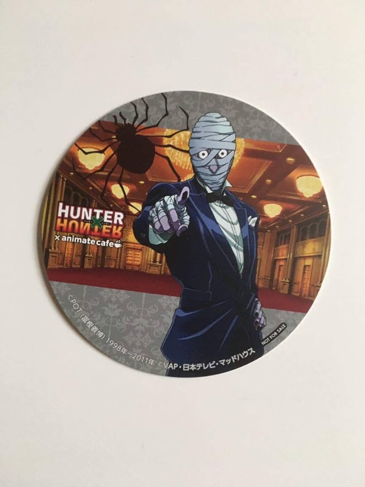 HUNTER × HUNTER 幻影旅団 フィンクス アニカフェ 仙台コースター