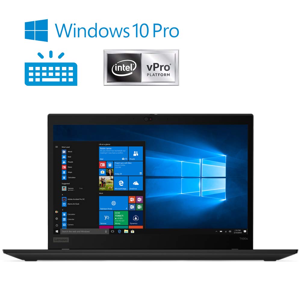 Amazon.com: Lenovo ThinkPad T490S, 14