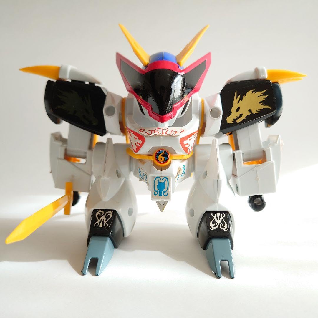 Amazon.co.jp: 魔神英雄伝ワタル 可変構造 龍王丸 当時物 GURYQOKU