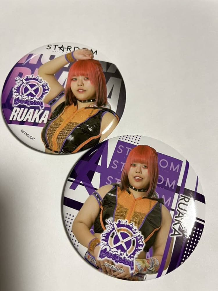 Amazon.co.jp: スターダム くじ 缶バッジ STARDOM 女子プロレス 琉悪夏