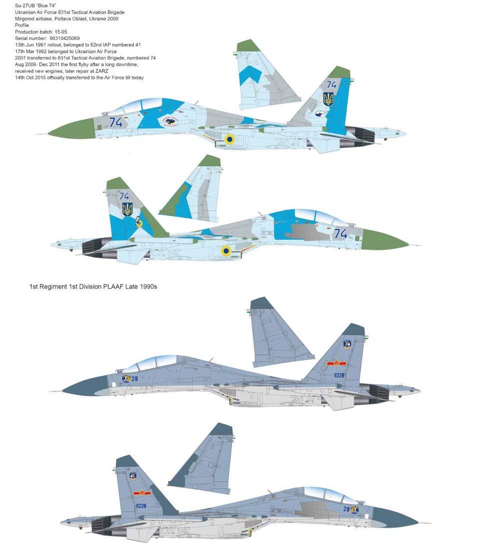 Amazon | グレートウォールホビー 1/48 Su-27UB フランカーC