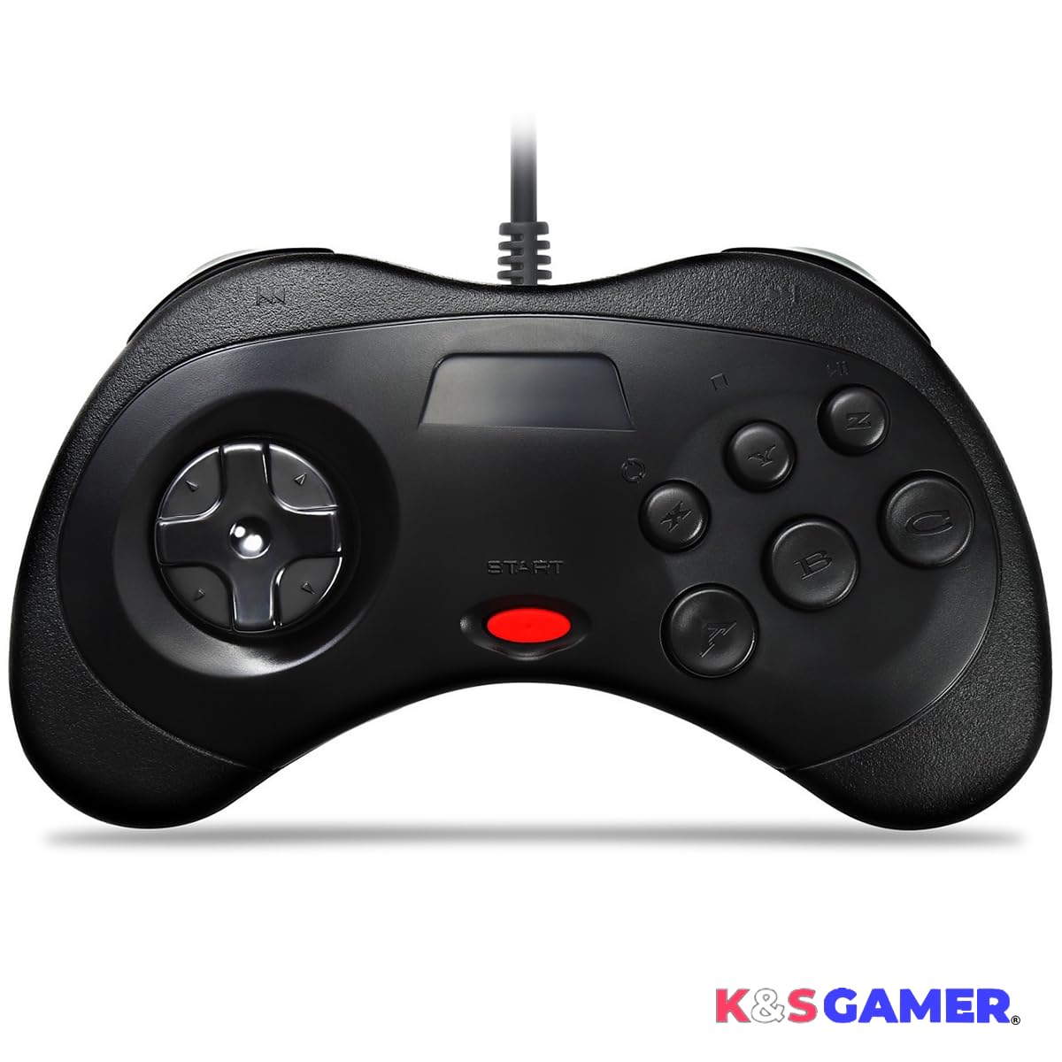 Amazon.co.jp: K&SGAMER セガ サターン型 ゲームパッド USB