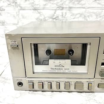 Amazon.co.jp: テクニクス RS-M05 レトロ 1980年代 カセットデッキ