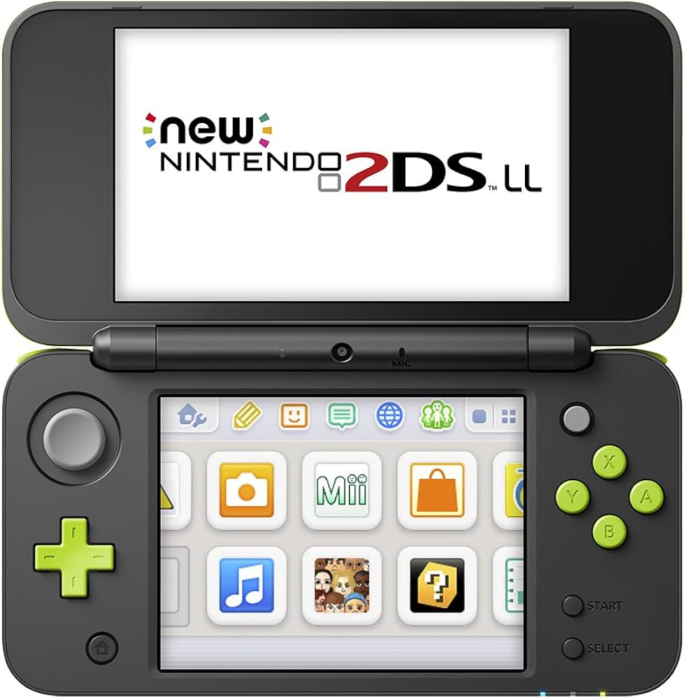 Amazon | Newニンテンドー2DS LL ブラック×ライム | ゲーム機本体