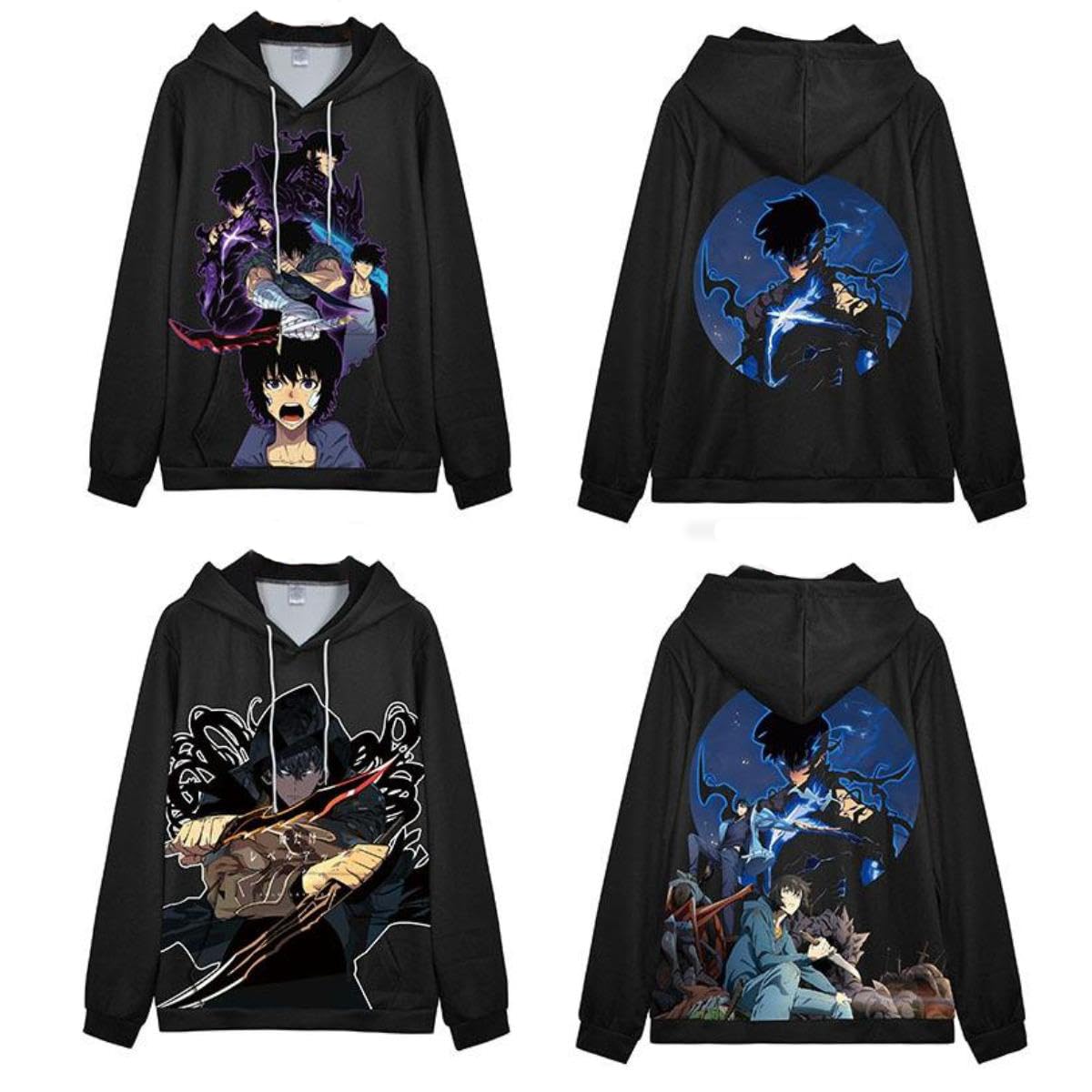 Amazon.co.jp: 俺だけレベルアップな件 パーカー 水篠旬 イメージ