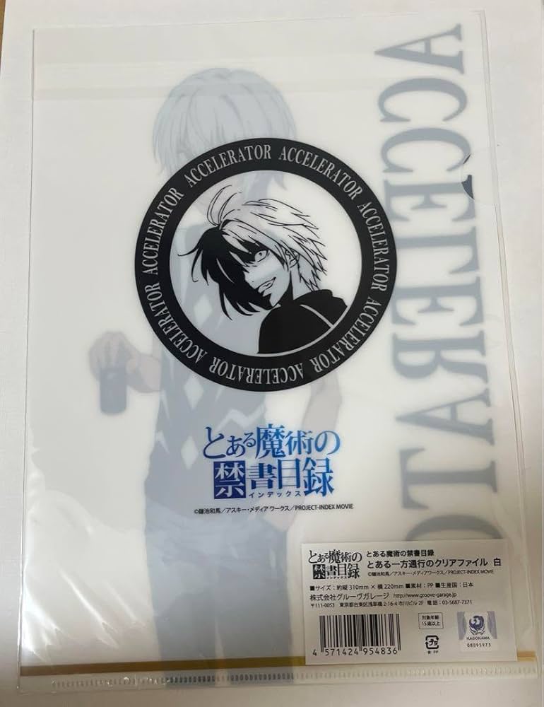 Amazon.co.jp: とある魔術の禁書目録 一方通行 アクセラレータ クリア