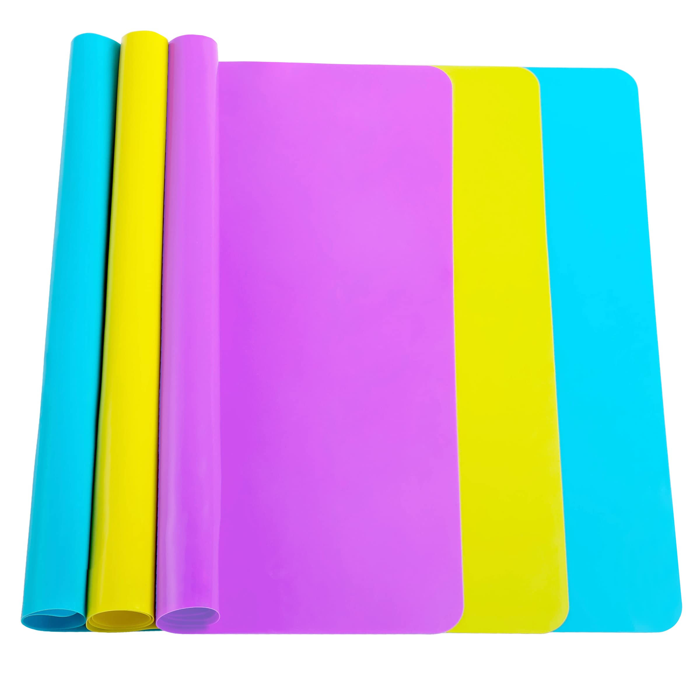 Amazon.com: 3 Pack Silicone mat Large Silicone Sheets for Crafts