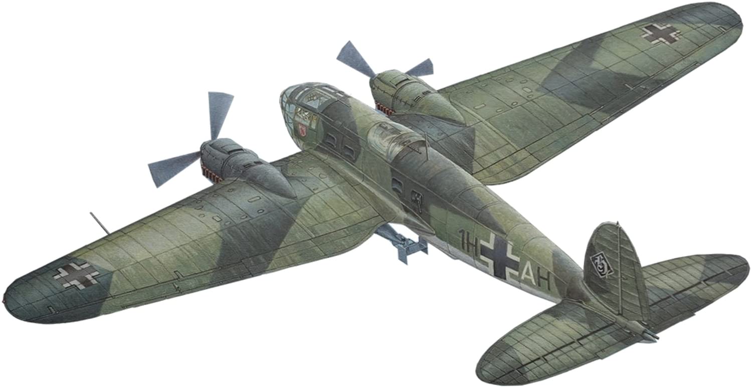 Amazon | ローデン 1/144 ドイツ空軍 ハインケル He111H-6 双発爆撃機
