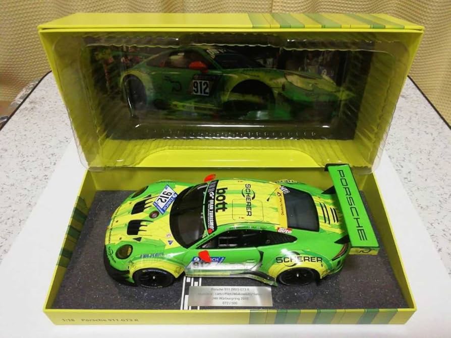 Amazon | マンタイ別注モデル PMA1/18 ポルシェ 911 GT3 R マンタイ