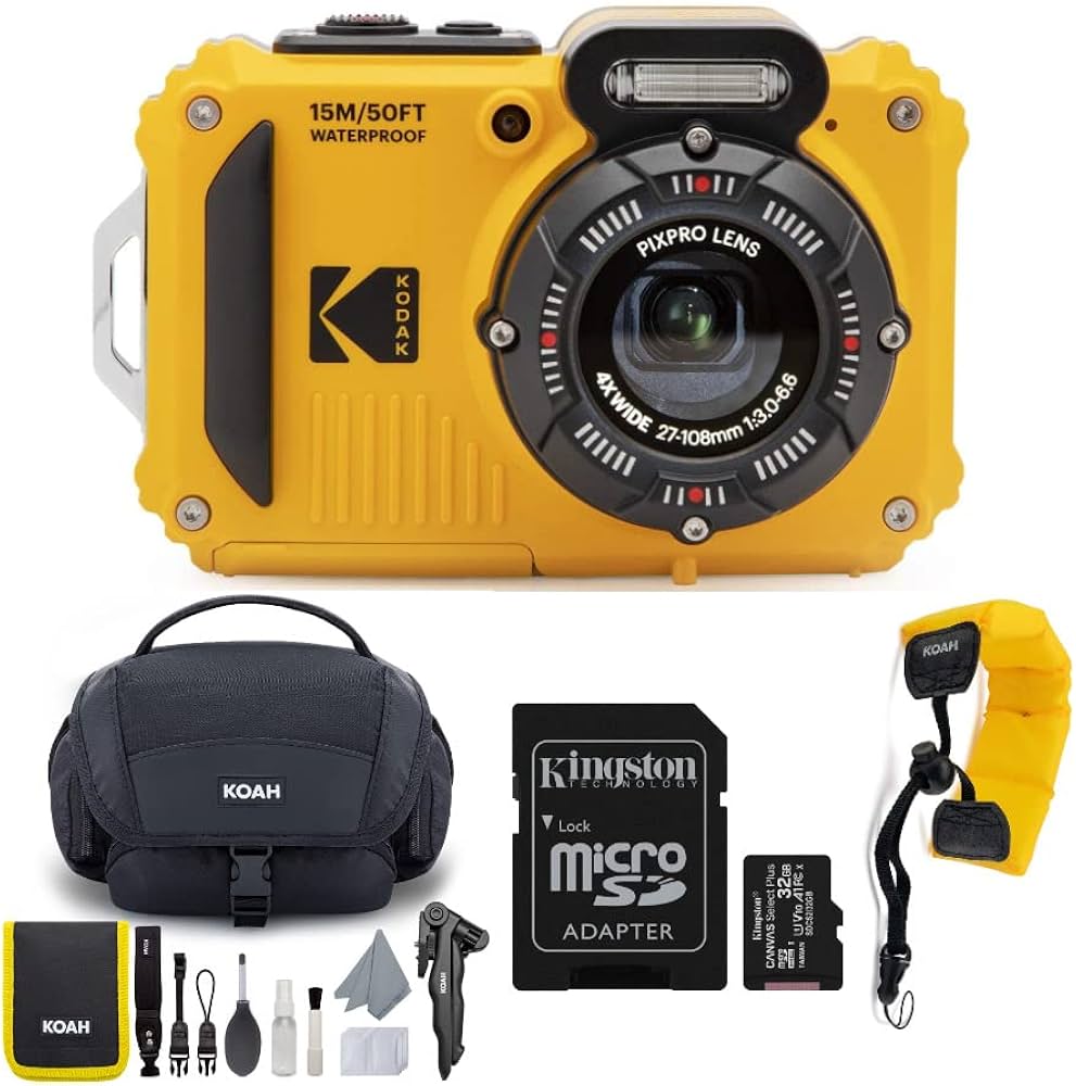 Kodak PIXPRO WPZ2 Rugged Waterproof 16MP Digital Camera with 4X