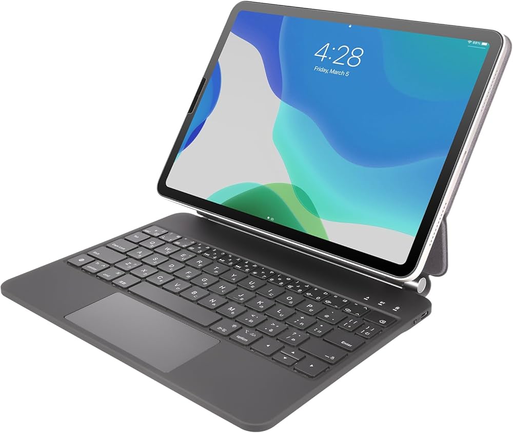 Amazon.co.jp: マジックキーボードRii HL128 iPad Air 4/5/6、iPad Pro
