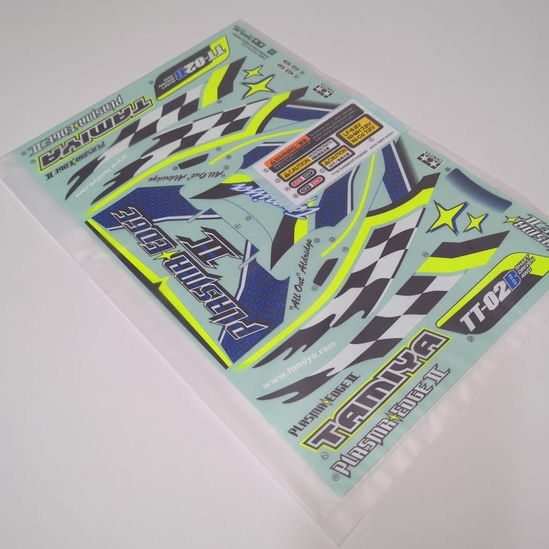 Amazon.co.jp: タミヤ プラズマエッジ2 ボディウイングステッカー