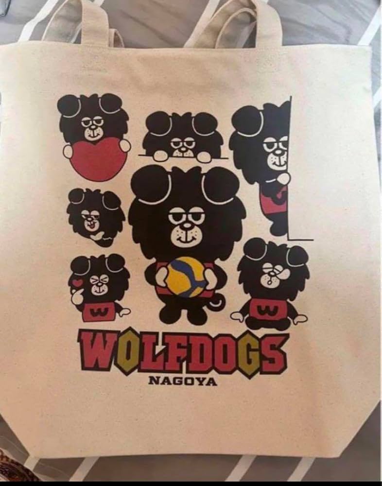 Amazon.co.jp: 公式 ウルフドッグス名古屋 コラボ トートバッグ 限定品