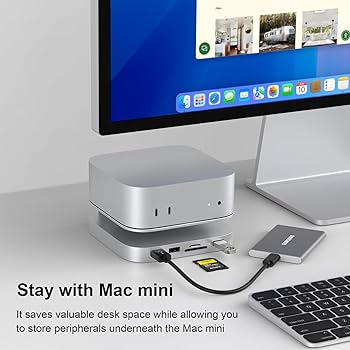 Amazon.com: Qwiizlab Aluminum Stand Hub with SSD Enclosure