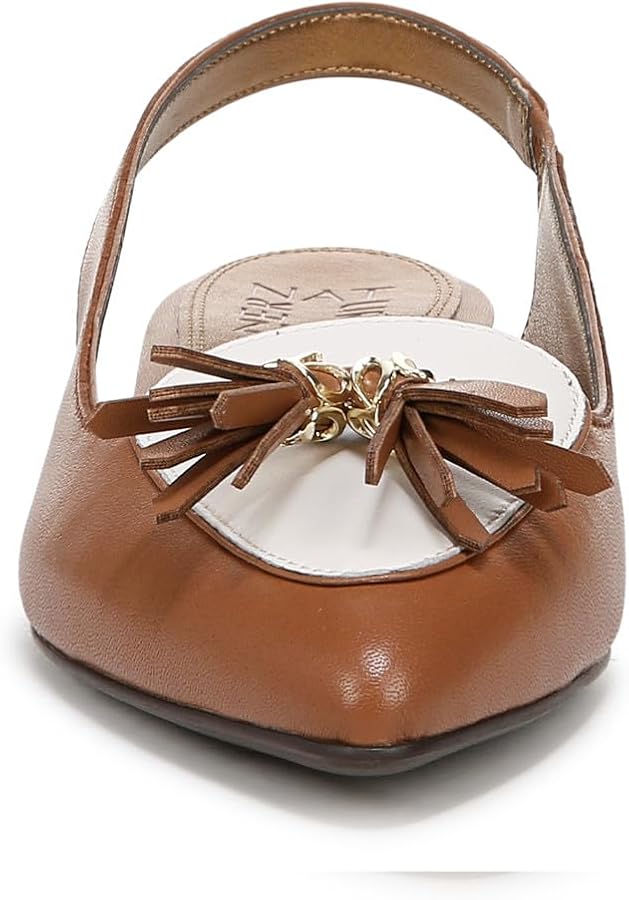 Amazon.com | Naturalizer Womens Juliana Slingback Flats English