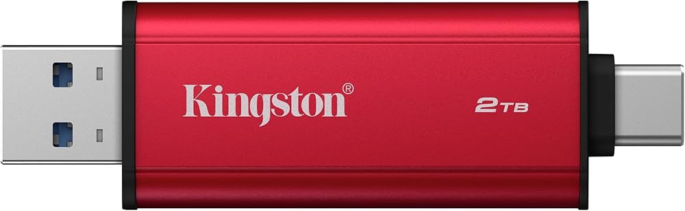 Amazon.com: Kingston 2TB Dual USB-A/C Portable SSD | Up to 1050MB