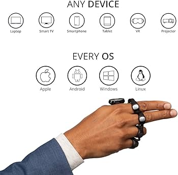 Amazon.com: TAPWITHUS Tap Strap 2 - Wearable Keyboard, Mouse & Air