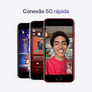 Apple iPhone SE (3ª geração) 64 GB - Meia noite | Amazon.com.br
