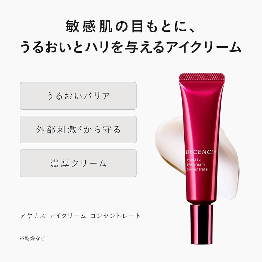 Amazon.co.jp: DECENCIA アヤナス アイクリーム コンセントレート
