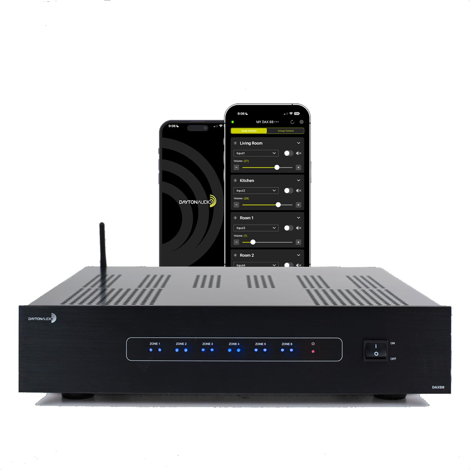 Amazon.com: Dayton Audio DAX88 8-Source 8-Zone Bridgeable