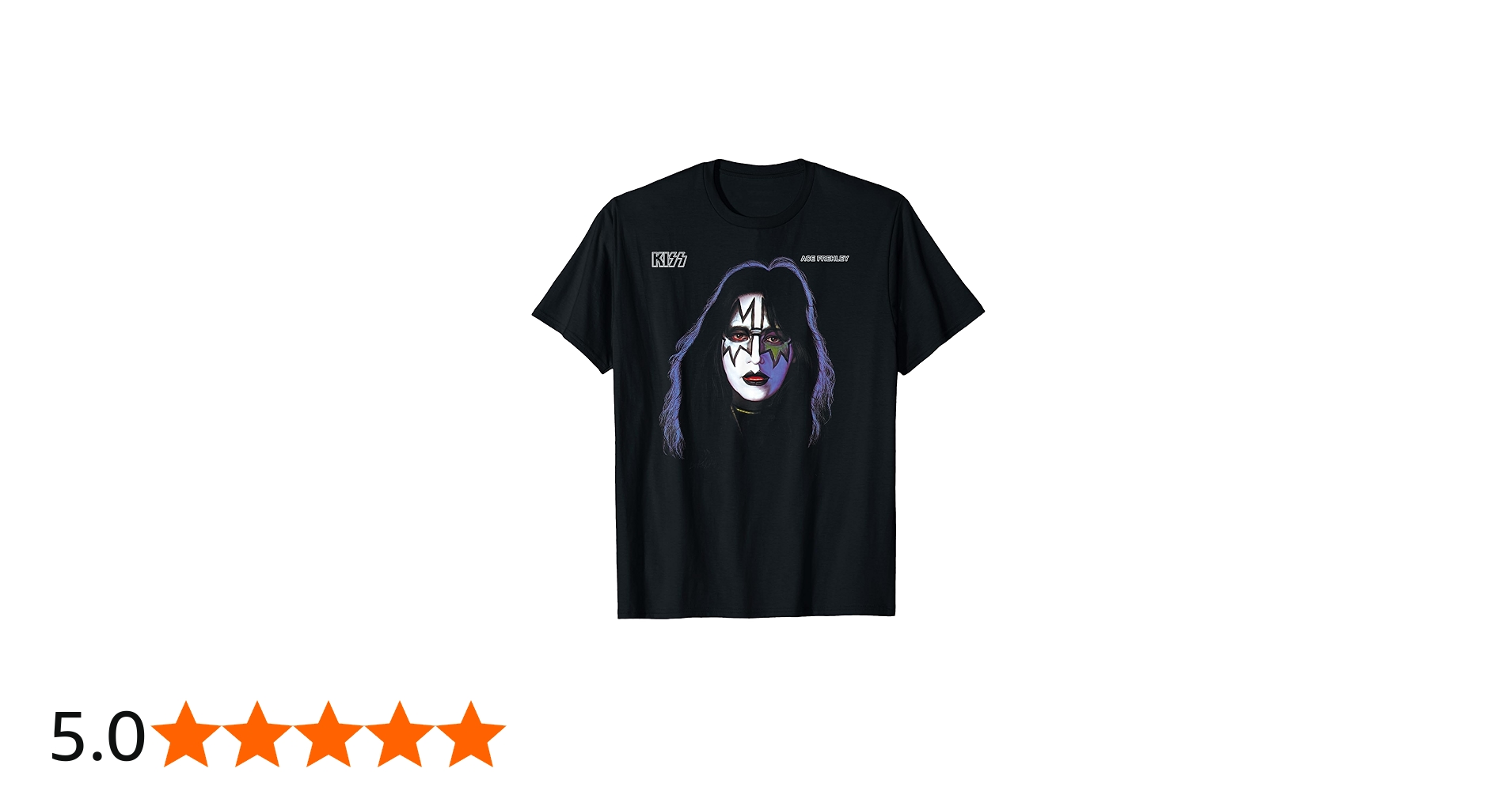 Amazon | キッス-1978 エース・フレーリー Tシャツ | Tシャツ