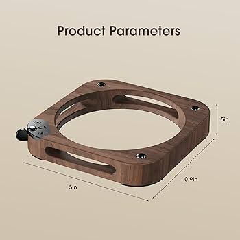 Mac Mini M4 Stand Accessories - Wooden Desk Stand with Cooling Pad