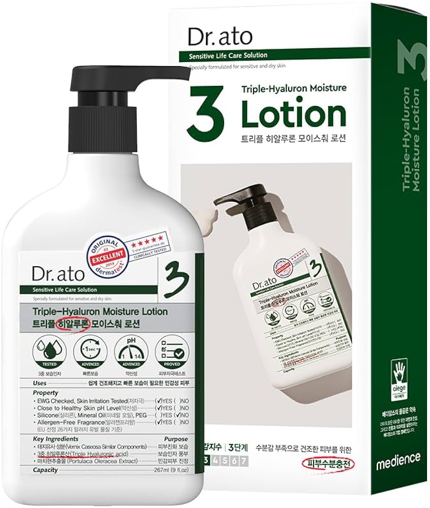 Amazon.com : Dr.ato Dr. ato Rapid Moisturizing Daily Lotion for