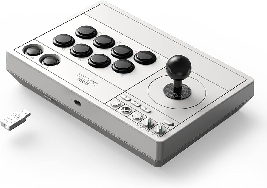 8BitDo Arcade Stick For Xbox & PC (Windows 10) - White : Amazon.co