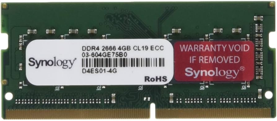 Amazon.co.jp: Synology メモリ拡張 4GB DDR4。 : パソコン・周辺機器