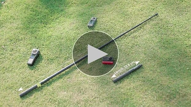 Amazon | Insta360 超長い自撮り棒、3mカーボンファイバー製