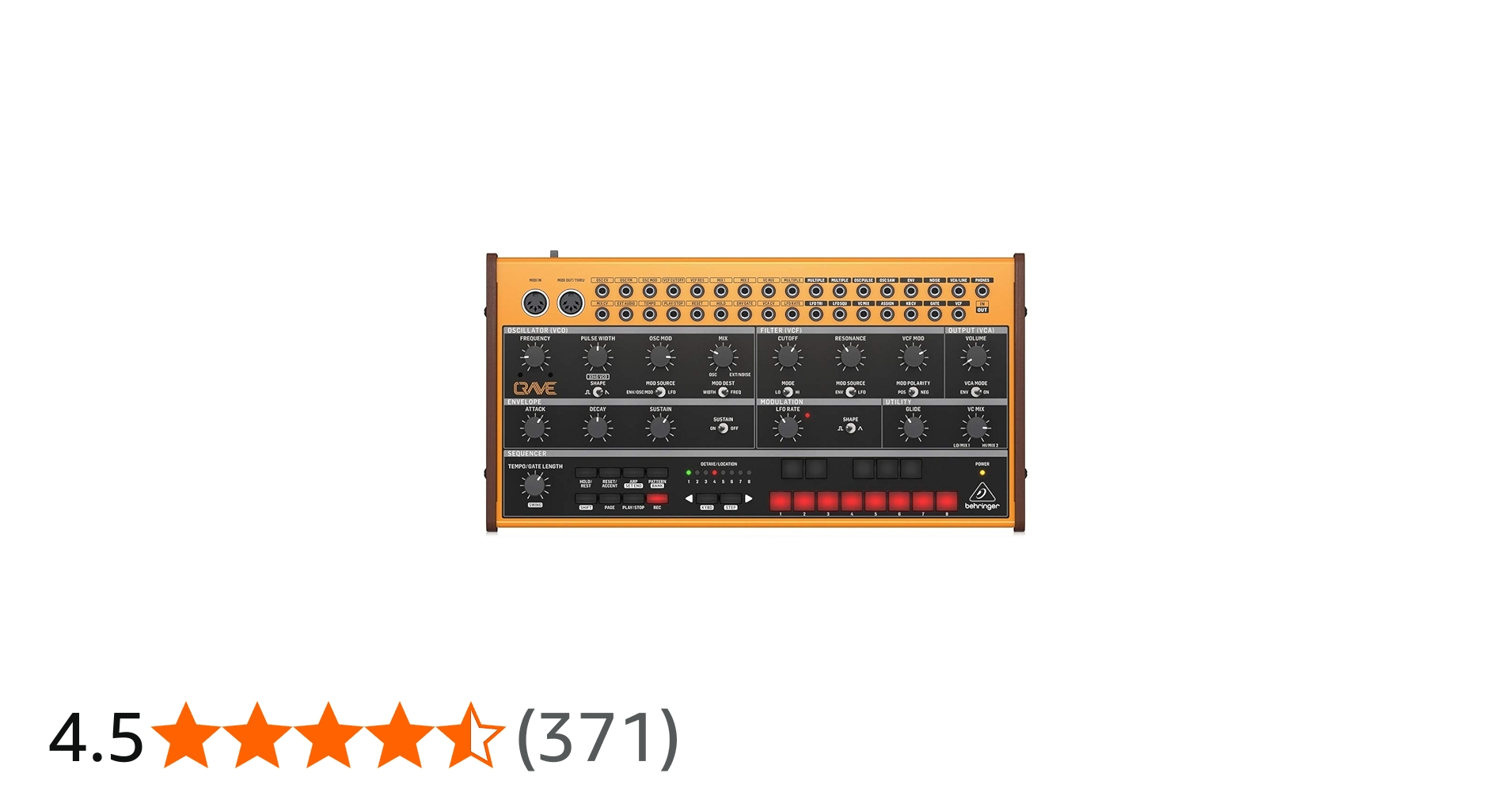 Amazon.co.jp: ベリンガー アナログセミモジュラーシンセサイザー