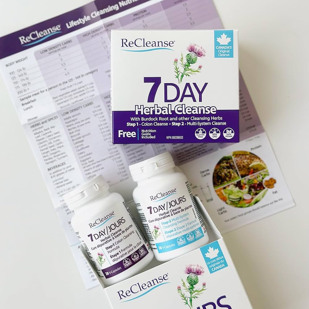 Amazon.com: Prairie Naturals Recleanse 7 Day Herbal Cleanse Kit